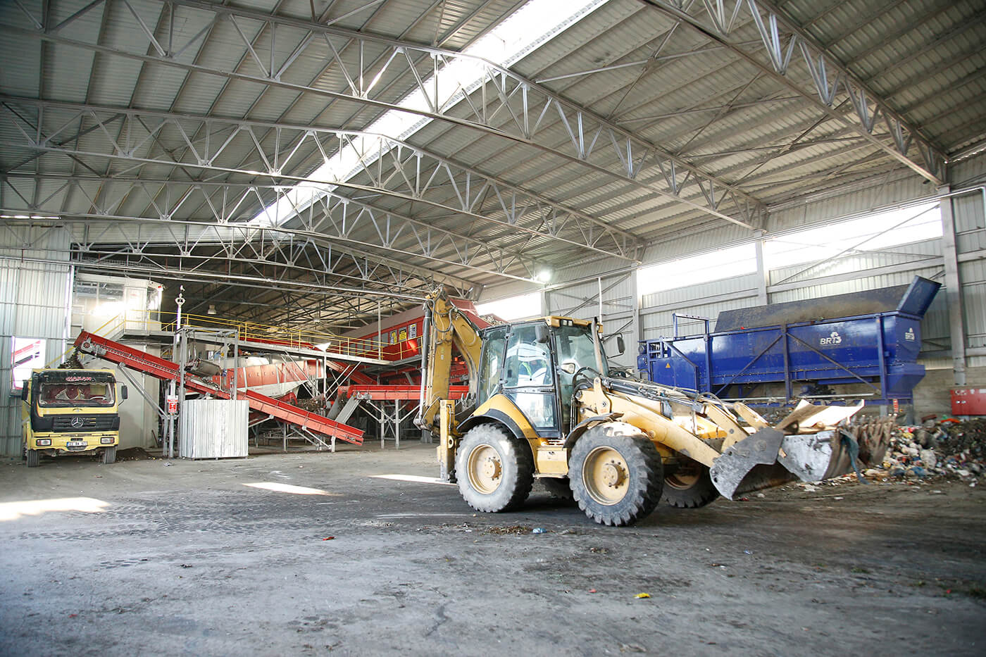 Afyonkarahisar Full Automatic Municipal Solid Waste Sorting Plant (Çöp Ayırma Tesisi)